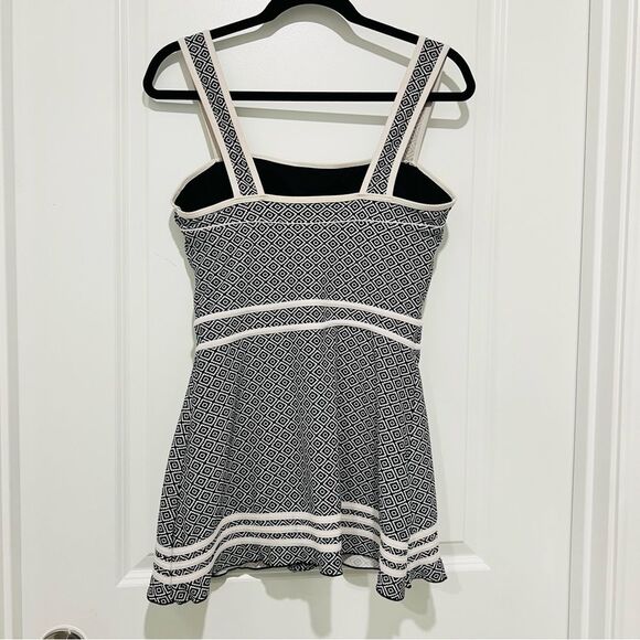 Shore Shapes Swimwear Women's One Piece Swimsuit Swimdress Geometric Print Sz 12 - Picture 4 of 9